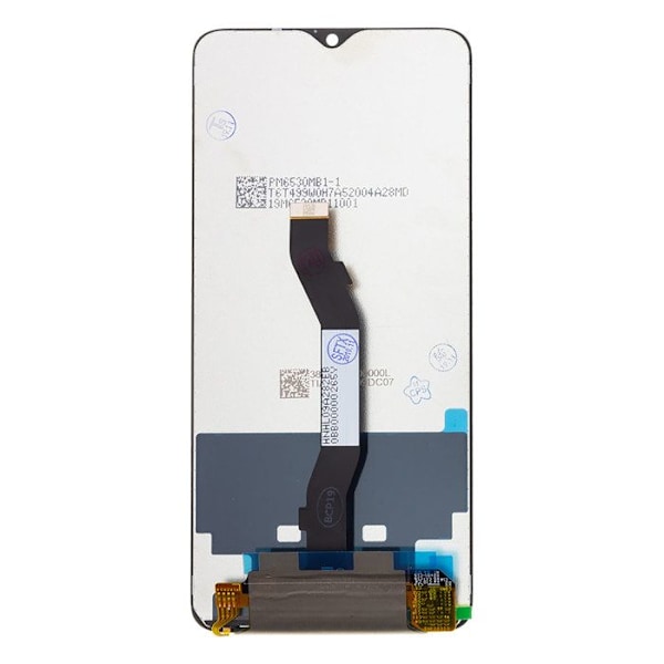 LCD- ja kosketusnäyttö vaihtokäyttöön Xiaomi Redmi Note 8 Pro IPS-tyyppi musta Svart