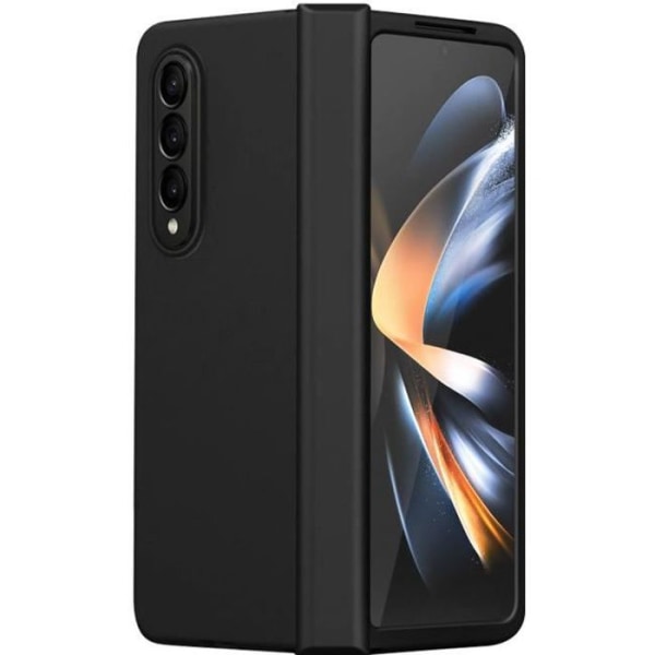 Heltäckande skal - AVIZAR - Galaxy Z Fold 4 - Rigid - Soft Touch - 360° skydd Svart