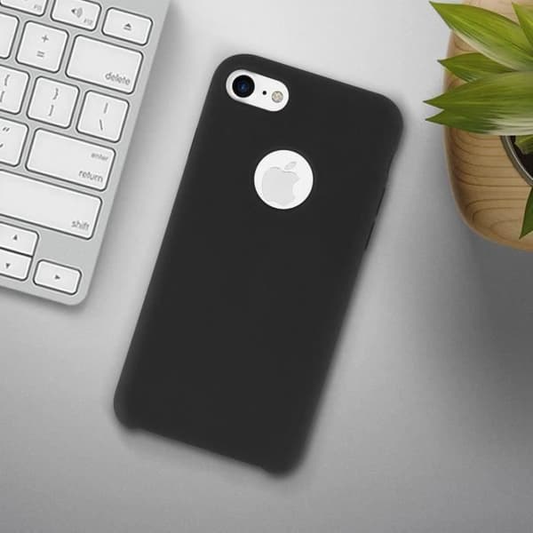 Coque - Apple - iPhone 7 / 8 - Blød - Beskyttelse mod ridser - Soft Touch Svart