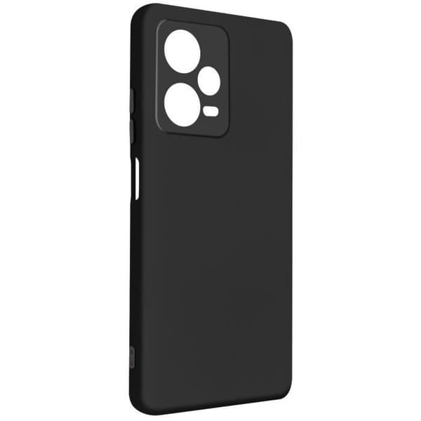 Coque - Xiaomi - Redmi Note 12 Pro - Semi-rigida - Soft-touch - Effektivt skydd Svart