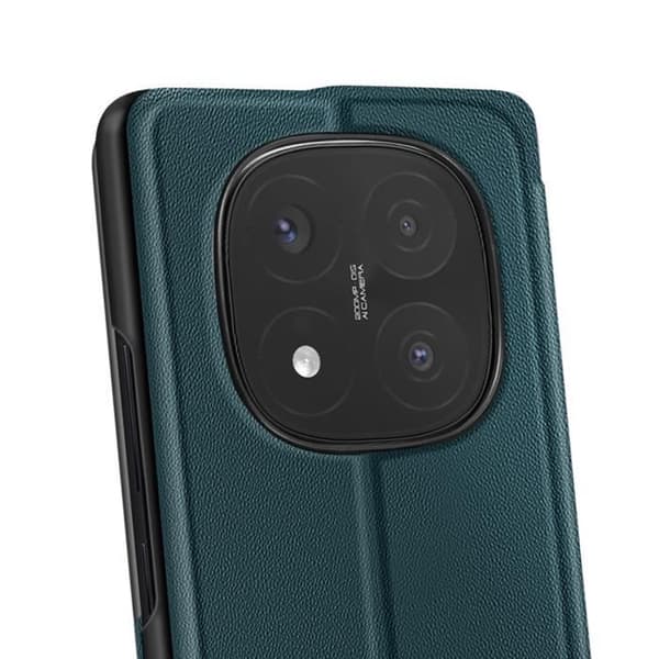 Smartphone-etui - AVIZAR - Xiaomi Redmi Note 14 Pro/Pro Plus - Mørkegrøn - Stødabsorberende - Videostander Grön
