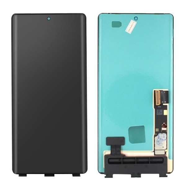 Officiel fuldskærm til Google Pixel 7 Pro - GOOGLE - LTPO AMOLED - Sort - Tempereret glas Svart