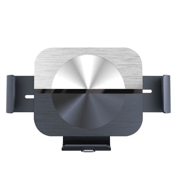 Induktionsbilholder - AVIZAR - Fold - 15W opladning - Sugekoptilbehør - Justerbar vinkel Svart