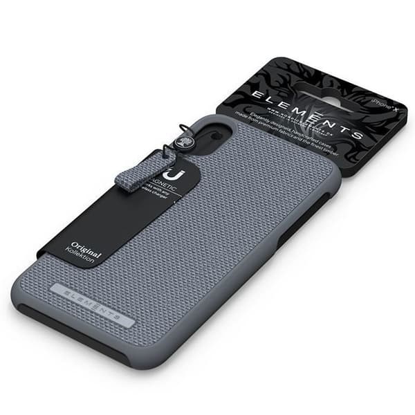 Nordic Elements Original Idun - Kuori iPhone Xs Max (Harmaa) Mellan grå