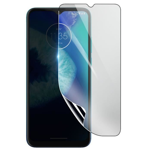 Näytönsuoja - 3MK - Motorola Moto G8 Power Lite - Iskunkestävä Hydrogeeli - Läpinäkyvä - Naarmuuntumaton Transparent