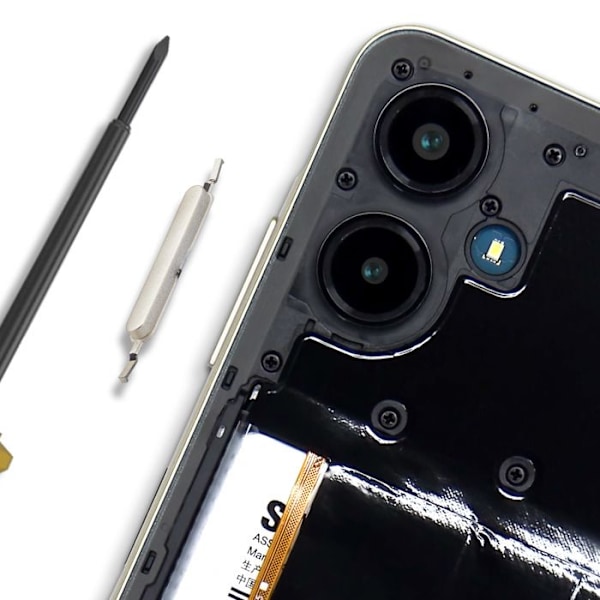 Volume knap til Samsung Galaxy A06 Guld Gul