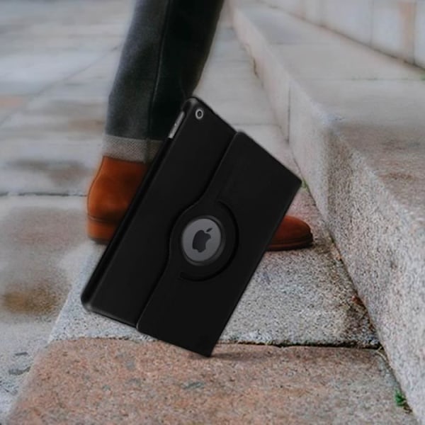 iPad-fodral 2019 10.2 - AVIZAR - Fullständig Skydd - 360° Rotationsstöd - Svart - Unisex Svart