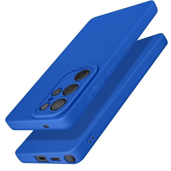Cover til Samsung Galaxy S25 Ultra Silikone Mat Blå Blå