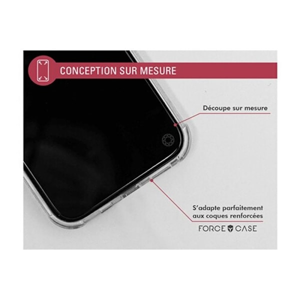 Forceglass näytönsuoja 2.5D karkaistu lasi iPhone 15