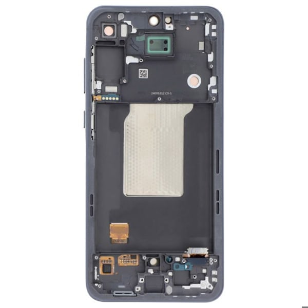 LCD-skärm för Samsung Galaxy A55 med touchglas och svart Relife-chassi Svart
