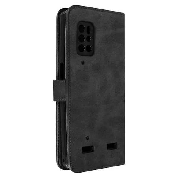 Ulefone Armor 12 5G etui - AVIZAR - Wallet Video Support Funktion - Sort Svart