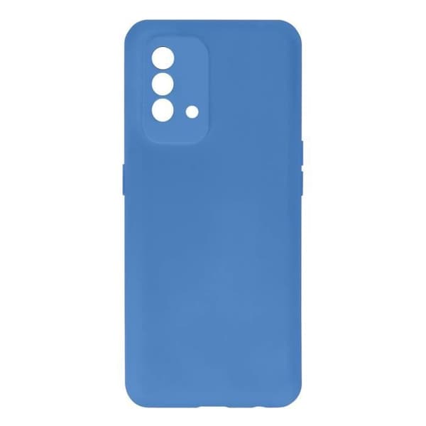Skyddshölje - AVIZAR - Oppo A74 - Halvstyv silikon - Soft Touch - Blå Blå