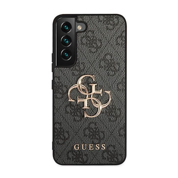 Guess 4G Big Metal Logo - Suojakuori Samsung Galaxy S23:lle (harmaa)