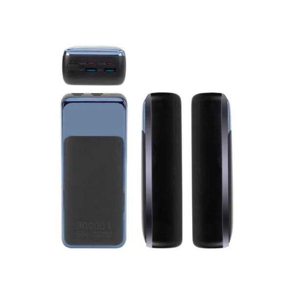 Ekstern batteri - RIVACASE - VA1080 - 30 000 mAh - Smart OUTPUT - Sort