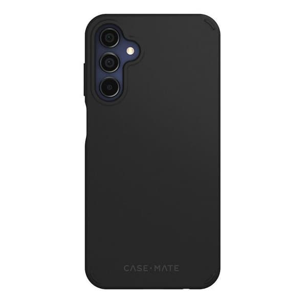 Case-Mate Tough Black - Bagsidecover til Samsung Galaxy A15 5G, beskyttelse 3 m (Sort) Svart