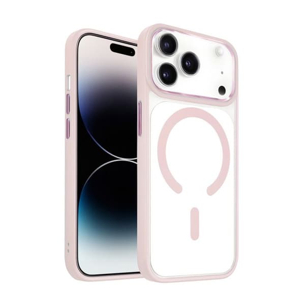 Coque Bumper til iPhone 17 Pro Max Kompatibel med MagSafe med Forstærket Kant Jaym Rose Ros