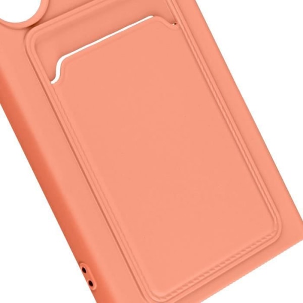 Etui til Samsung S24 Ultra Kortholder Blød Anti-Fingerprint Pink Champagne Rosa