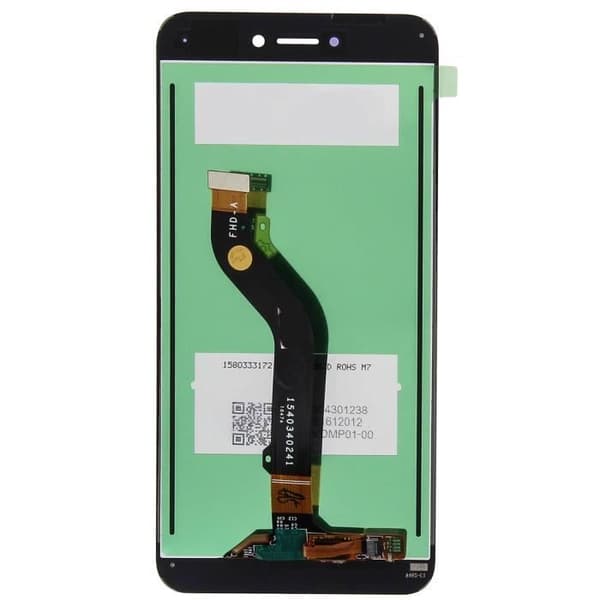 LCD-skærm - HUAWEI - P8 Lite 2017 - Sort - Erstatning - 5,2 tommer Svart
