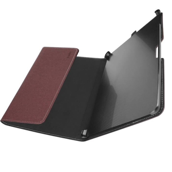 Cover - SafeStand - Microsoft Surface Pro 9 - Rød - Stødsikker beskyttelse - Øko-læder Röd