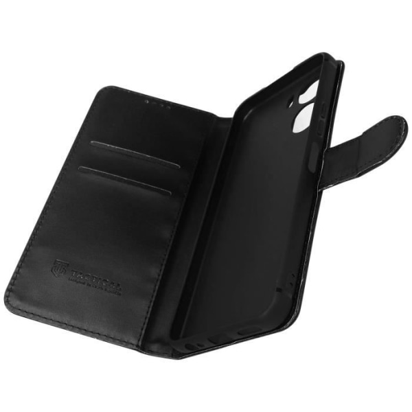 Kotelo Vivo Y16 Flip Wallet Video Support Tactical Field Notes Musta