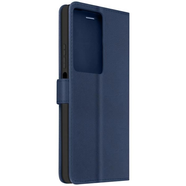 Kotelo Oppo A79 rannehihnalle Flip Lompakkoteline Midnight Blue Blå