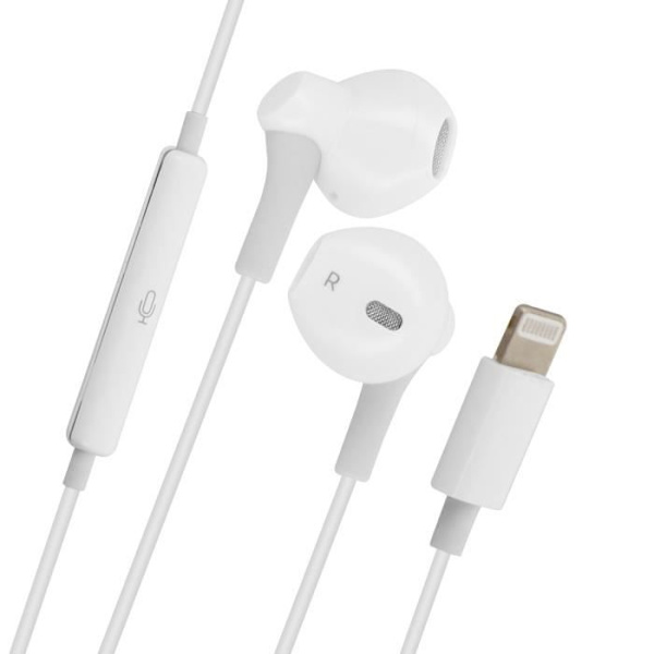 Bluetooth-kuulokkeet - MOXIE - Moxie White - Lightning-liitin - In-ear - Äänenhallinta