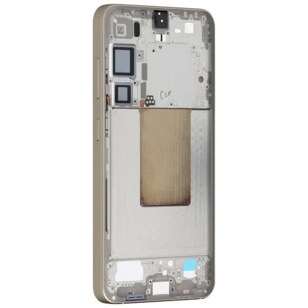 Central Chassis Reservedel til Samsung S24 Plus Original Service Pack Samsung Beige