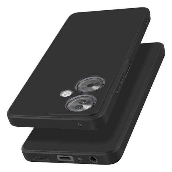 Coque för Oppo A79 5G Mjuk Mate Svart Svart