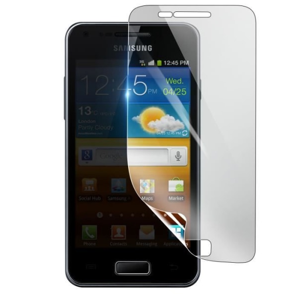 Skärmskydd - 3MK - Samsung Galaxy S Advance - Stötsäker Hydrogel - Transparent - Reptålig Transparent