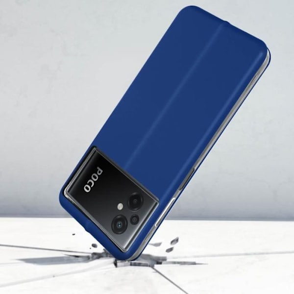 Taske til Xiaomi Poco M5 - AVIZAR - Video Support Card Holder - Blå Blå
