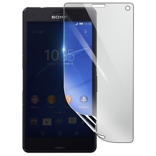 Näytönsuoja - 3MK - Sony Xperia Z3 - Iskunkestävä Hydrogeeli - Läpinäkyvä - Naarmuuntumaton Transparent