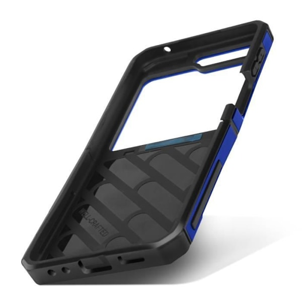 Fodral - AVIZAR - Samsung Z Flip 5 - Stötsäker - Stöd - Blå Blå