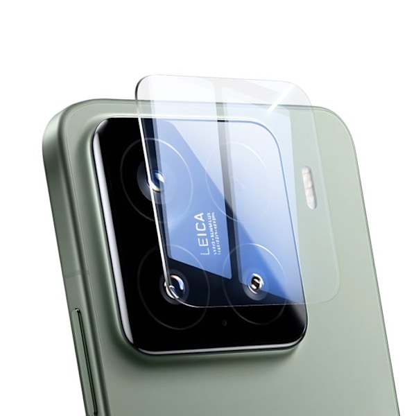 Skyddskamera för Xiaomi 15 Härdat glas 9H Rep- resistant Transparent Vit