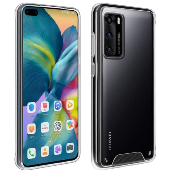 Coque - AVIZAR - Huawei P40 - Stötarvänlig Skydd - Ultra-Transparent - Mjuk Bumper Vit