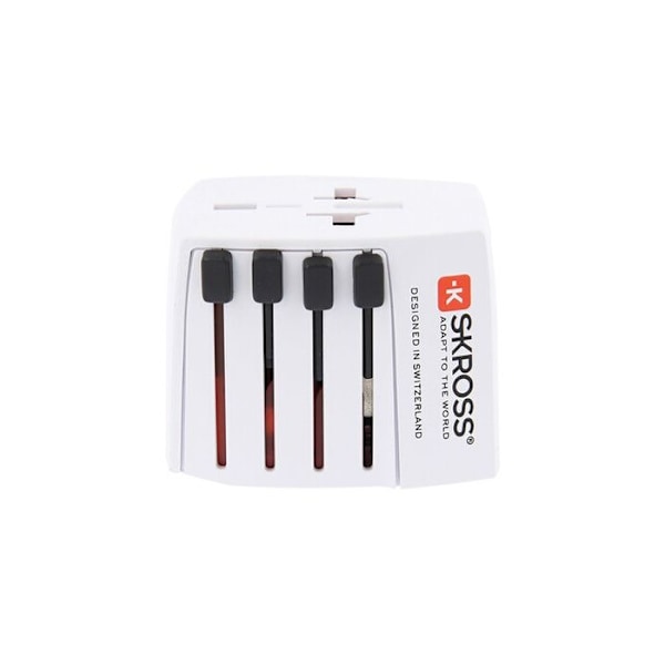 Skross ADAPTATEUR MONDE MUV USB virtamuuntaja Vit