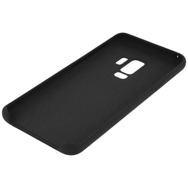 Galaxy S9 Plus Cover Original Samsung Silikone Cover Soft Touch Sort