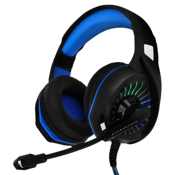 Gaming headset - LinQ - GM6020 - Wired - Adjustable Microphone - RGB Light