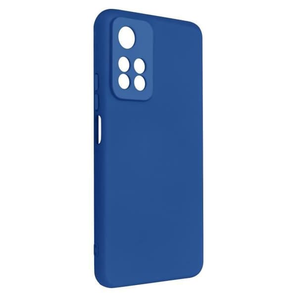 Beskyttelsesskal - Xiaomi - Redmi Note 11 Pro Plus - Semi-stiv silikone - Soft-touch - Blå Blå