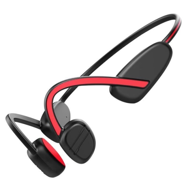 Bluetooth Sporthörlurar Benledning Mikrofonknappar Borofone Svart / Röd