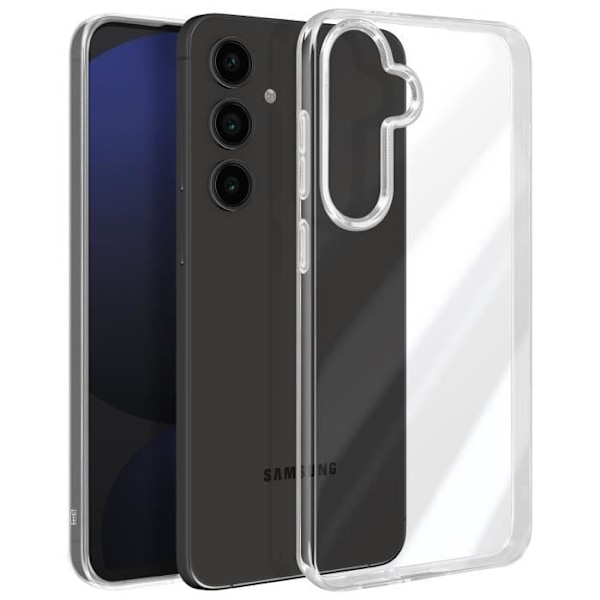 Coque för Samsung Galaxy S24 FE Mjuk och Tunn 3mk Transparent Transparent
