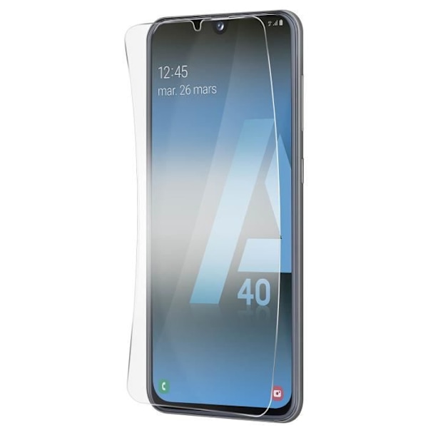 Suojakalvo - NO NAME - Samsung Galaxy A40 - Taivutettava lasi - Iskun kestävä - Ultra ohut Transparent