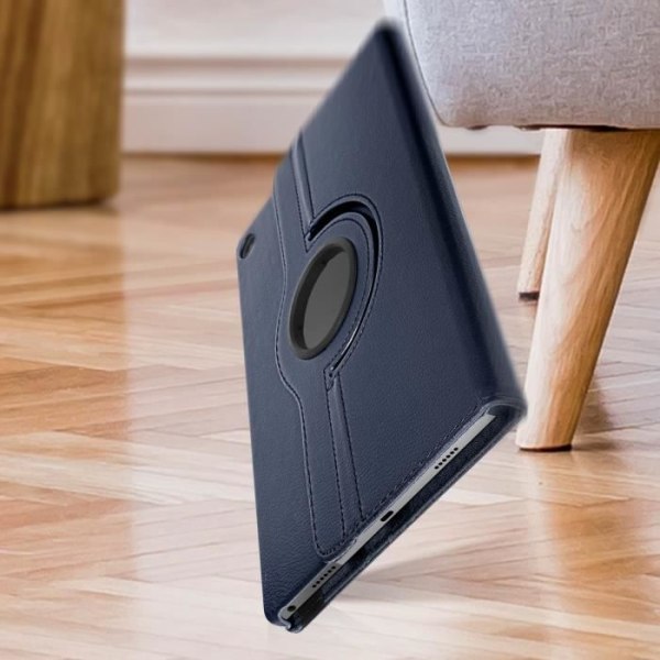 Kotelo Lenovo Tab M10 Plus Gen 3 Pyörivälle jalustalle Vaaka Pysty Midnight Blue Blå