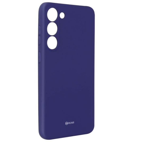 Fodral till Samsung S23 Soft Silikon Matt Finish Roar Colorful Jelly Purple