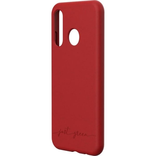 Ekologiskt fodral till Huawei P30 Lite - JUST GREEN - Röd - 100 % biologiskt nedbrytbart och komposterbart