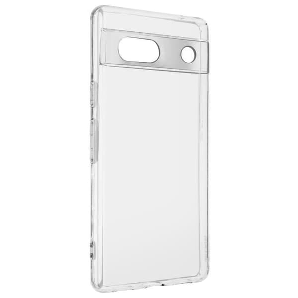 Smartphone cover - AVIZAR - Google Pixel 7a - Fleksibel - Transparent - Stød- og ridsebeskyttelse Vit