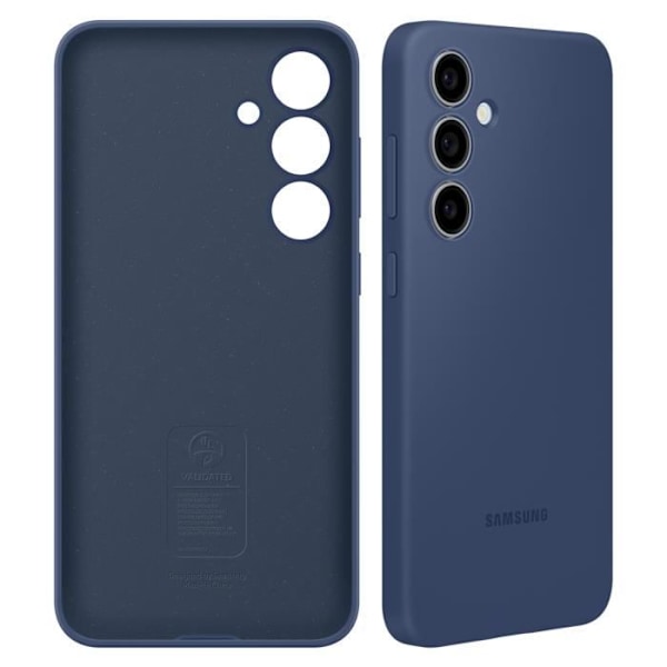 Coque för Samsung Galaxy S24 FE Silikon Flexibel Soft Touch Original Samsung Blå Natt Blå