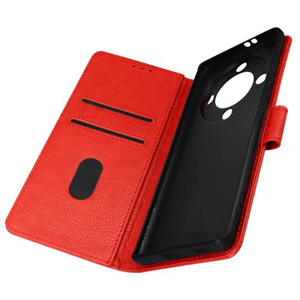 Kotelo Honor Magic 5 Lite 5G:lle ja Honor X9a Wallet Video Supportille, punainen Röd