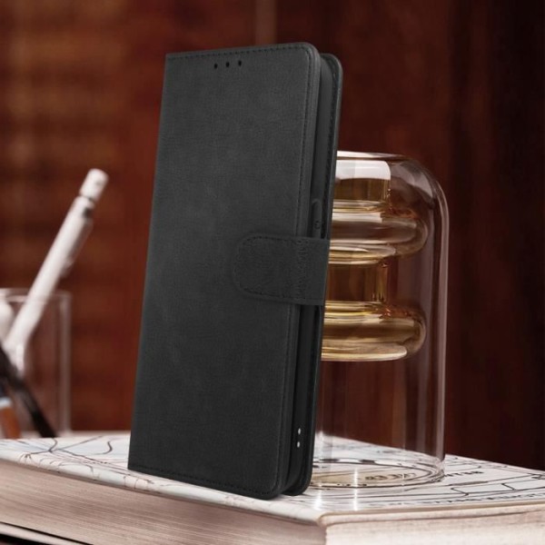 Oppo Reno 8 Pro 5G etui - AVIZAR - Pungcover - Videosupportfunktion - Sort Svart