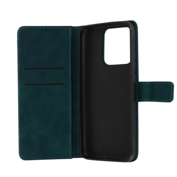 Wallet folio etui til Xiaomi Redmi 10A - AVIZAR - mat grøn - fuld beskyttelse Grön