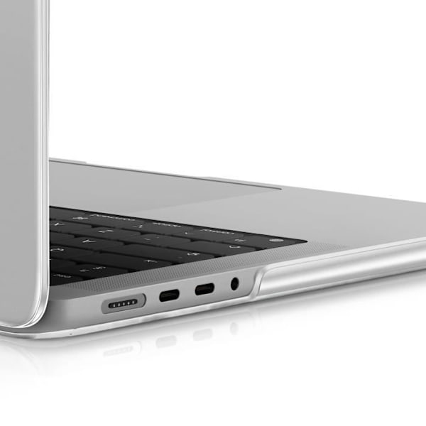 Coque för MacBook Pro 16 Hård Ekologisk Polykarbonat MW Transparent Transparent